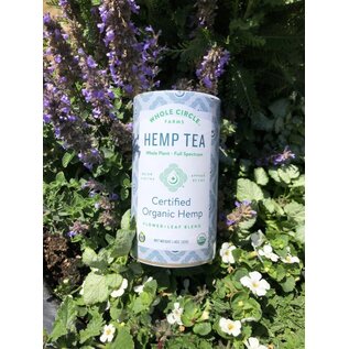 Whole Circle Farms WCF - Hemp Tea-  Certified Organic Hemp- 1.4 oz (40g) approx 8% CBD, below 0.3% THC