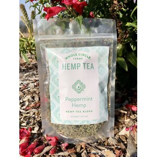 Whole Circle Farms WCF - Hemp Tea- Peppermint - 1.4 oz (40g) approx 8% CBD, below 0.3% THC