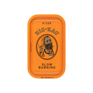 LuvBuds Rolling Tray- ZigZag Small Orange