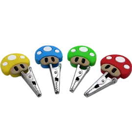 LuvBuds LuvBuds - Roach Clip - Mushroom - assorted colors