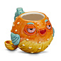 LuvBuds LuvBuds- Roast & Toast Ceramic Pipe - Lil'Puff - Pufferfish