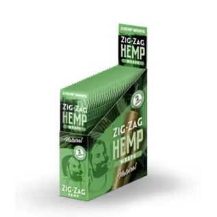 Zig-Zag ZigZag Hemp Wraps Natural (2wraps) NO Tobacco