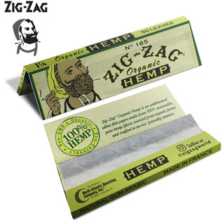 Zig-Zag ZigZag- Organics Hemp 1 1/4" Rolling Papers