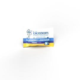 Angel Industries Blossom- Single Vegan Gummy- 100mg CBN, Blueberry Lemonade
