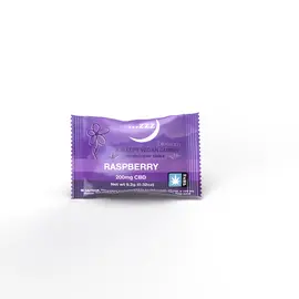 Angel Industries Blossom- Single Vegan Gummy- 200mg CBD, Raspberry