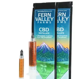 FernValleyFarms FernValleyFarms-RSO-Distillate 3g- CBD- Hybrid-Wedding Cake