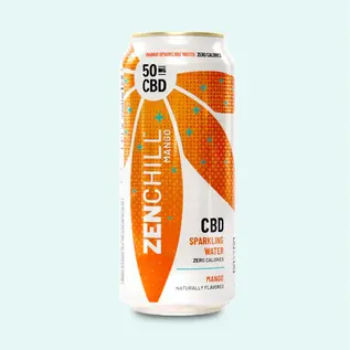 Zentopia Zentopia- CBD 50mg- Mango- Chill- Sparkling Water