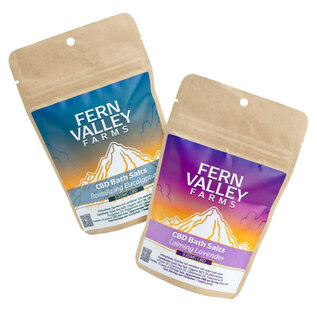 FernValleyFarms FernValleyFarms- CBD 535mg-  Bath Salts- Revitalizing Eucalyptus