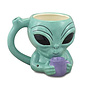 LuvBuds LuvBuds- Roast & Toast Ceramic Alien Pipe Mug #82542
