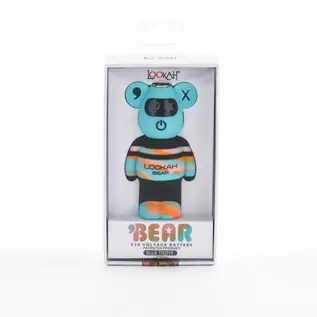 LuvBuds LuvBuds - Lookah Bear 510 Battery - Blue TieDye