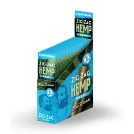Zig-Zag ZigZag Hemp Wraps -Blue Dream (2wraps) NO Tobacco