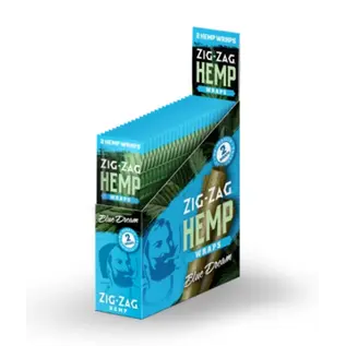 Zig-Zag ZigZag Hemp Wraps -Blue Dream (2wraps) NO Tobacco