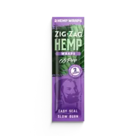 Zig-Zag ZigZag Hemp Wraps -OG Purp (2wraps) NO Tobacco