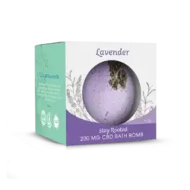 Healthy Roots - Bath Bomb Lavender 200mg CBD
