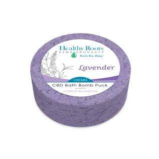 Healthy Roots Healthy Roots - Bath Puck ,  Lavender 100mg CBD