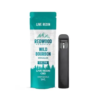 RedWood Reserves RedWood Reserves- Inhaler, Live Resin CBD - Wild Burbon- Sativa