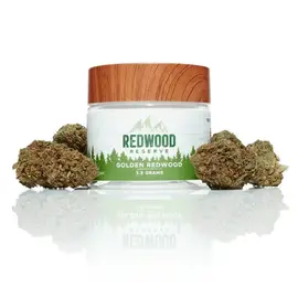 RedWood Reserves RedWood Reserves-  Flower - Golden Redwood- 3.5g 1/8oz, CBD 18.37%, THC 0.25%