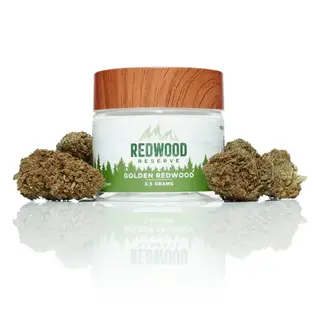 RedWood Reserves RedWood Reserves-  Flower - Golden Redwood- 3.5g 1/8oz, CBD 18.37%, THC 0.25%