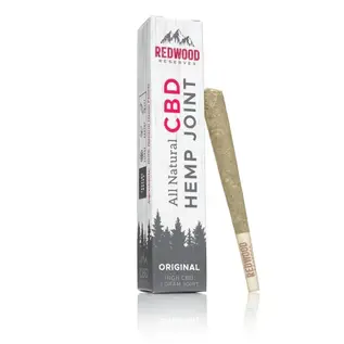 RedWood Reserves RedWood Reserves- Hemp Joint  Original, CBD, 1g,