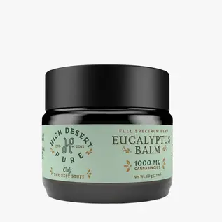 High Desert Pure HighDesertPure- Eucalyptus Balm, 1000mg CBD