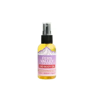 FernValleyFarms FernValleyFarms: CBD Body Oil- Lavender, 2400mg, 2oz