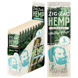 Zig-Zag ZigZag Hemp Wraps -Mellow Haze (2wraps) NO Tobacco