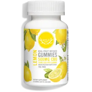 wyld WYLD: Hemp Gummies -  10ct Lemon 250mg CBD