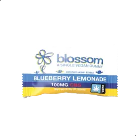 Angel Industries Blossom- Single Vegan Gummy- 100mg CBG, Blueberry Lemonade