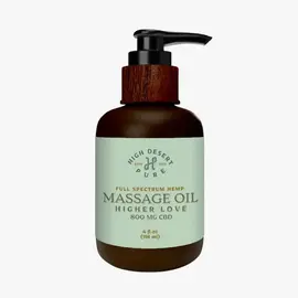 High Desert Pure HighDesertPure- Massage Oil, 4floz, 800mg CBD, Higher Love