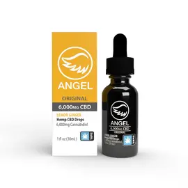 Angel Industries Angel- Original-LEMON GINGER,  6,000 mg CBD,  drops/tincture