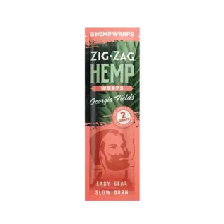 ZigZag Hemp Wraps - Georgia Fields (2wraps) NO Tobacco