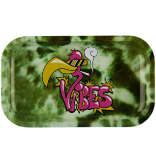 WYN Rolling Tray- VIBES - Small- Pink Flamingo