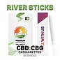 Metolius Metolius-  River Sticks- 10pk Premium Cannaretts- CBD & CBG 1:1