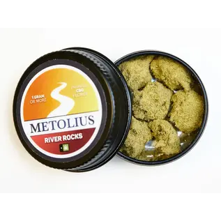 Metolius Metolius- River Rocks - CBD -200mg, "White"