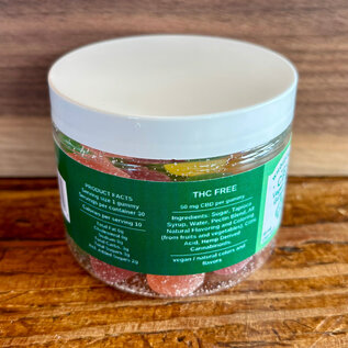 Whole Circle Farms WCF - Vegan CBD Gummies 30 ct. 50mg CBD ea (1500mg)