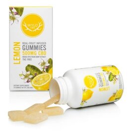 wyld WYLD: Hemp Gummies -  40ct Lemon 1000mg CBD