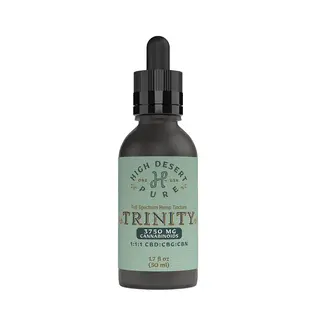 HighDesertPure- Tincture- Trinity,   3920mg, 1:1:1 CBD : CBG : CBN