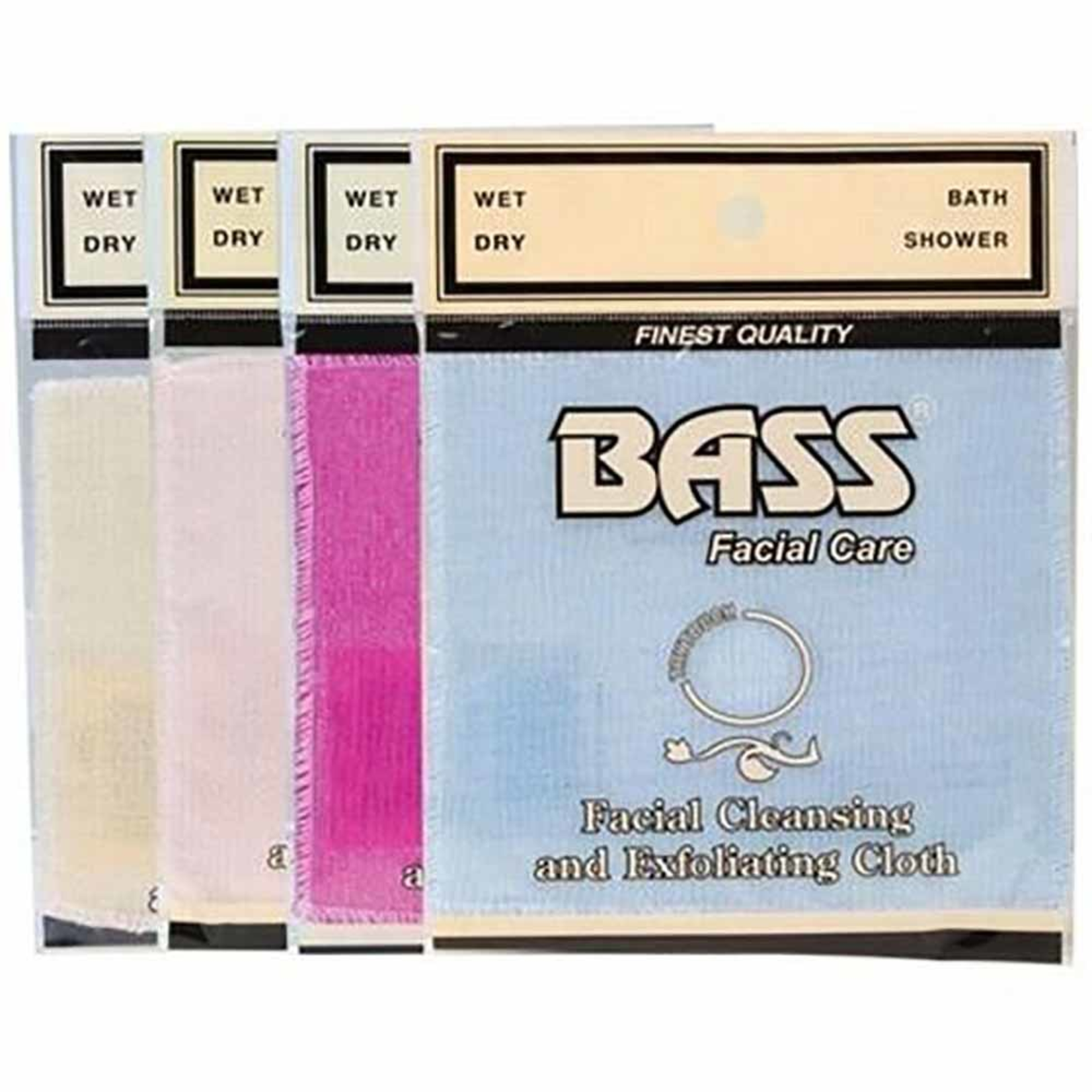 Bass Bass Facial Cleansing & Exfoliating Cloth