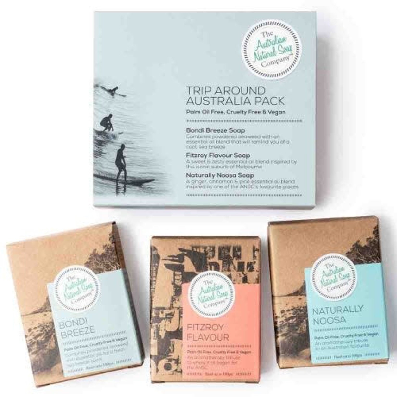 The Australian Natural Soap Company The Australian Natural Soap Company Trip Around Australia  Gift Pack 3