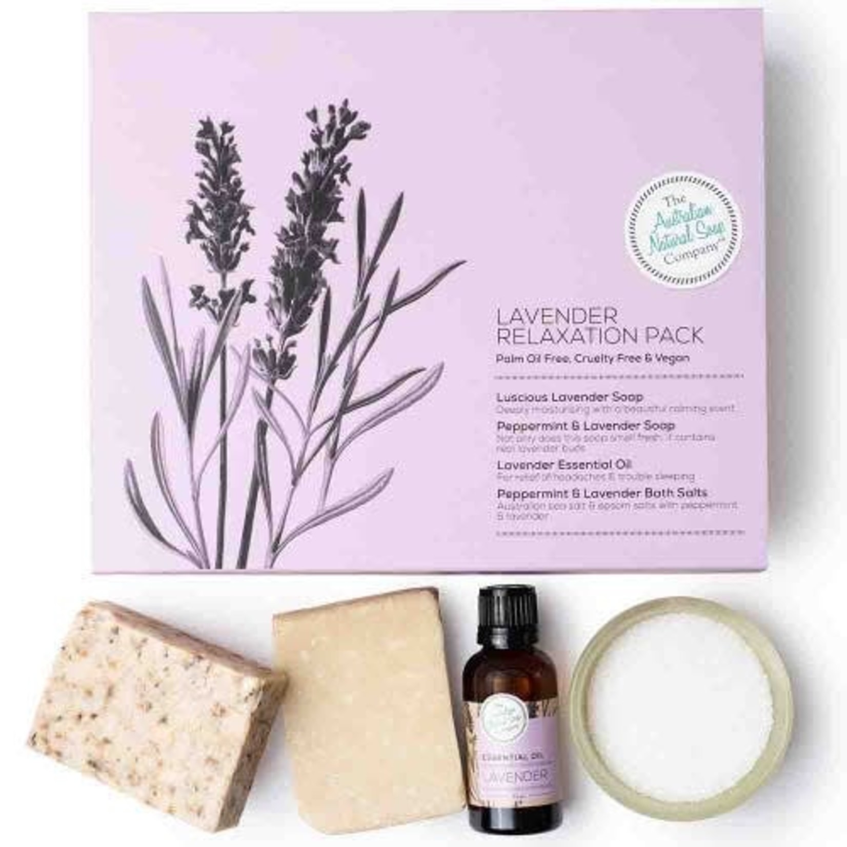The Australian Natural Soap Company The Australian Natural Soap Company Lavender Relaxation Gift Pack