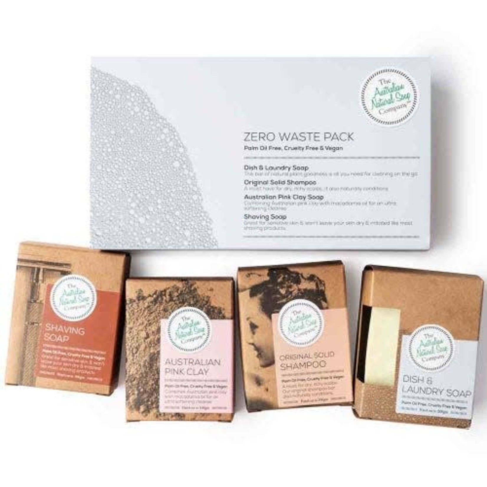 The Australian Natural Soap Company The Australian Natural Soap Company Zero Waste  Gift Pack