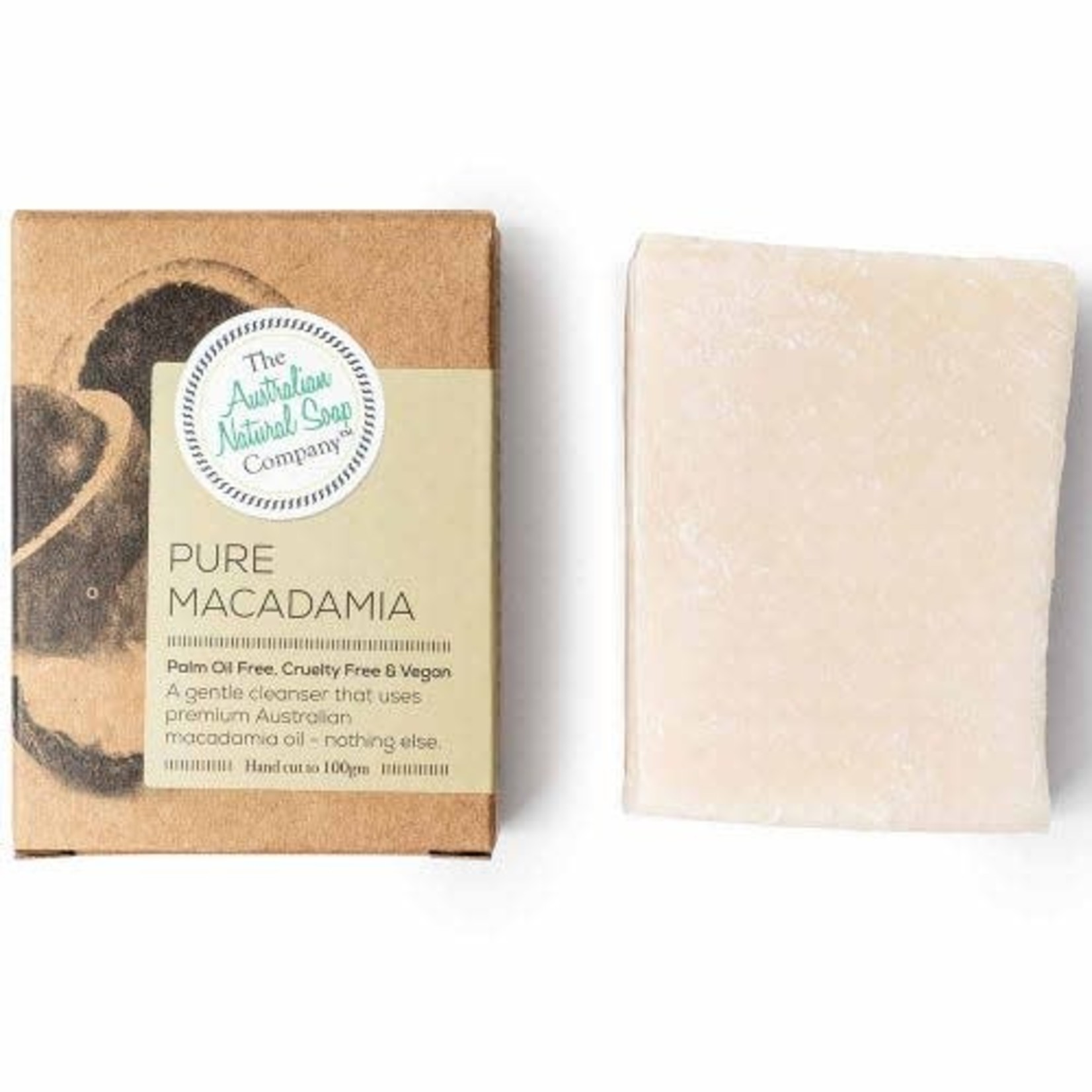 The Australian Natural Soap Company The Australian Natural Soap Company Pure Macadamia