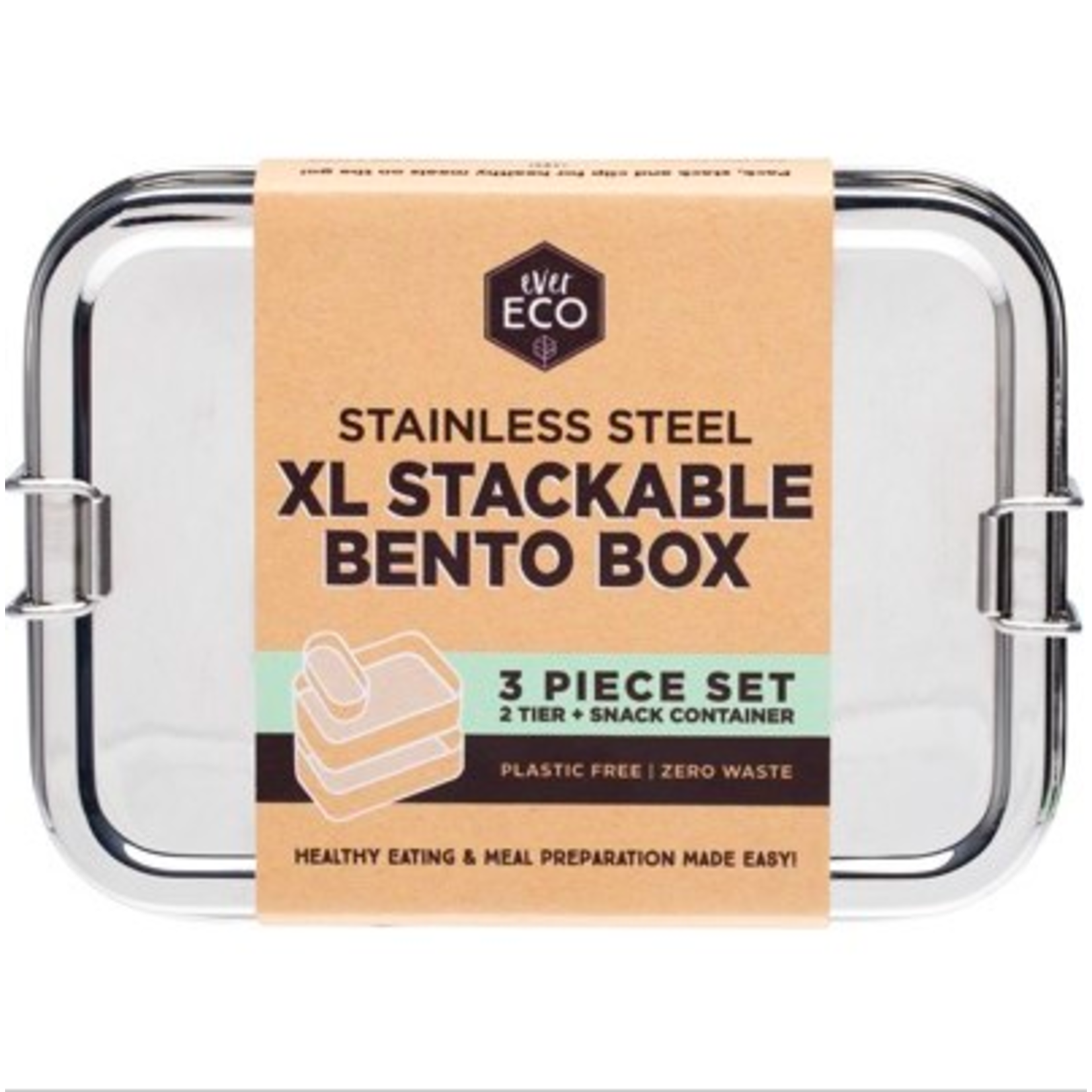Ever Eco Ever Eco Bento Box Stackable XL