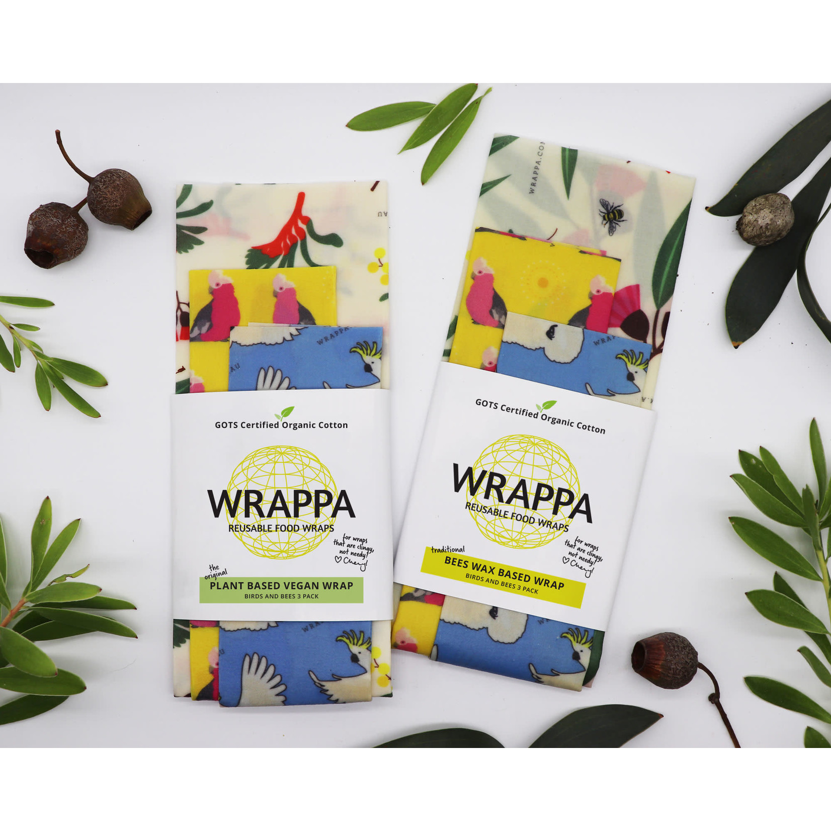 Wrappa Wrappa Plant Based Vegan Wrap 3pk