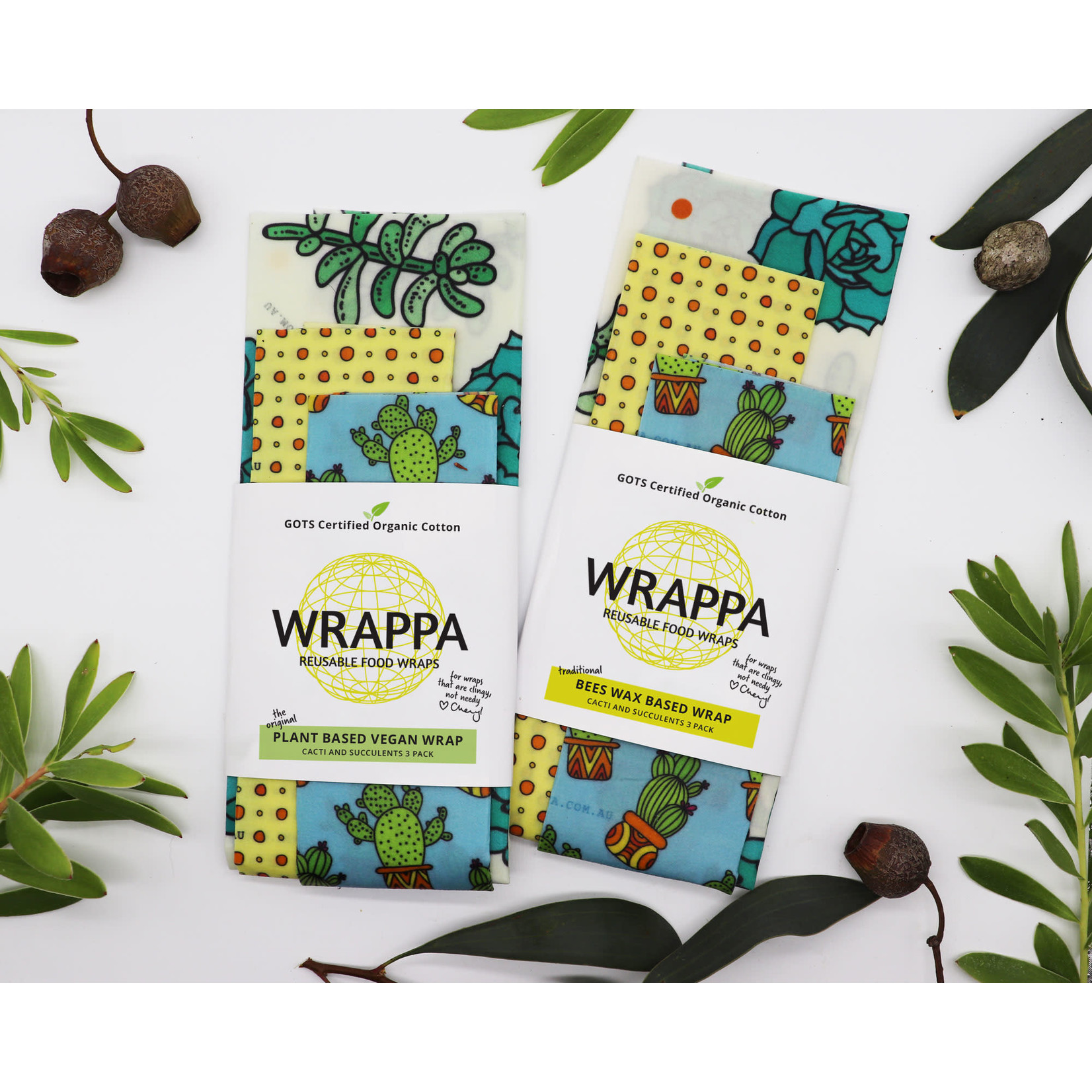 Wrappa Wrappa Plant Based Vegan Wrap 3pk