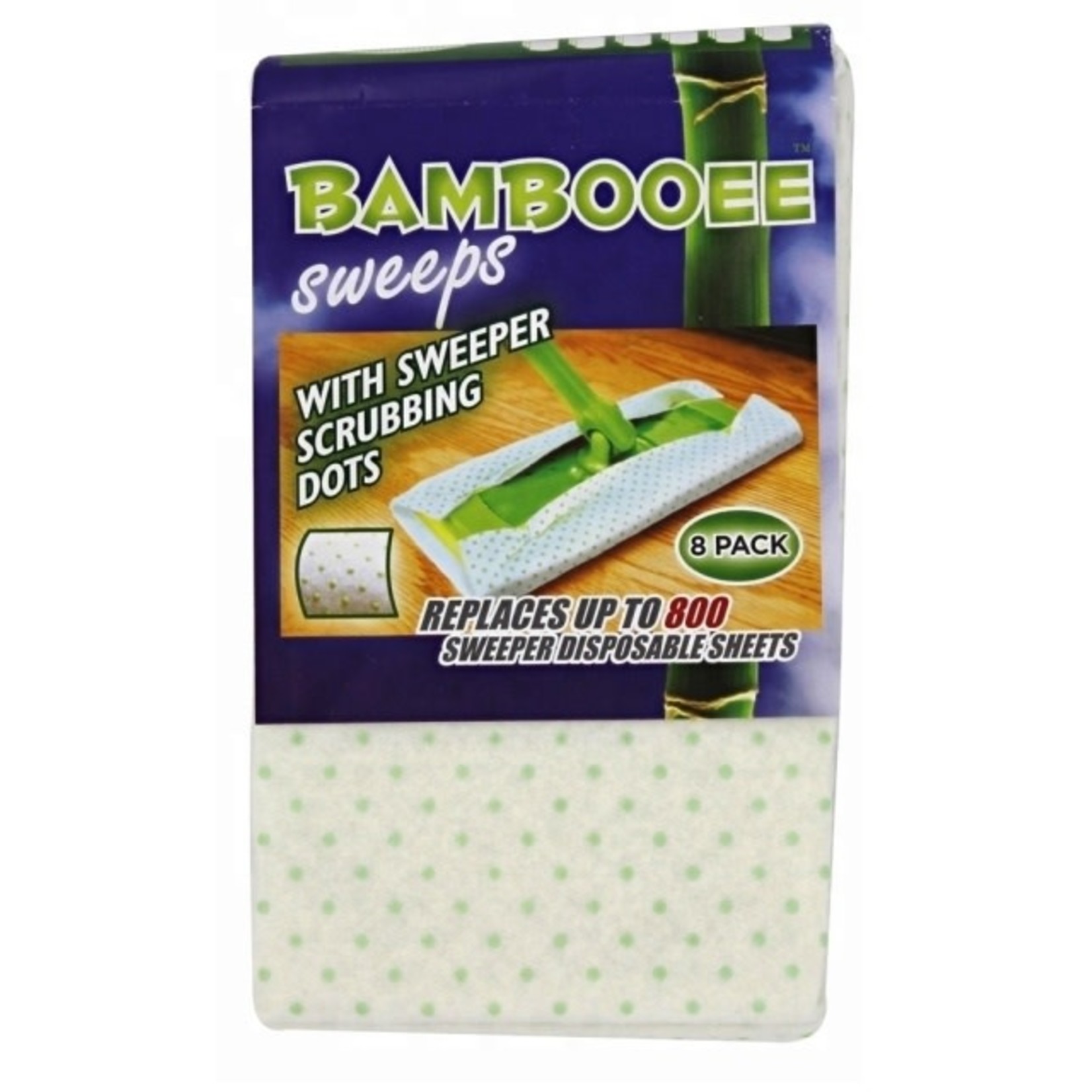 Bambooee Bambooee Sweeps with Dots 8pk