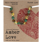 Amber Love Amber Love Teething Bracelet/Anklet 14cm