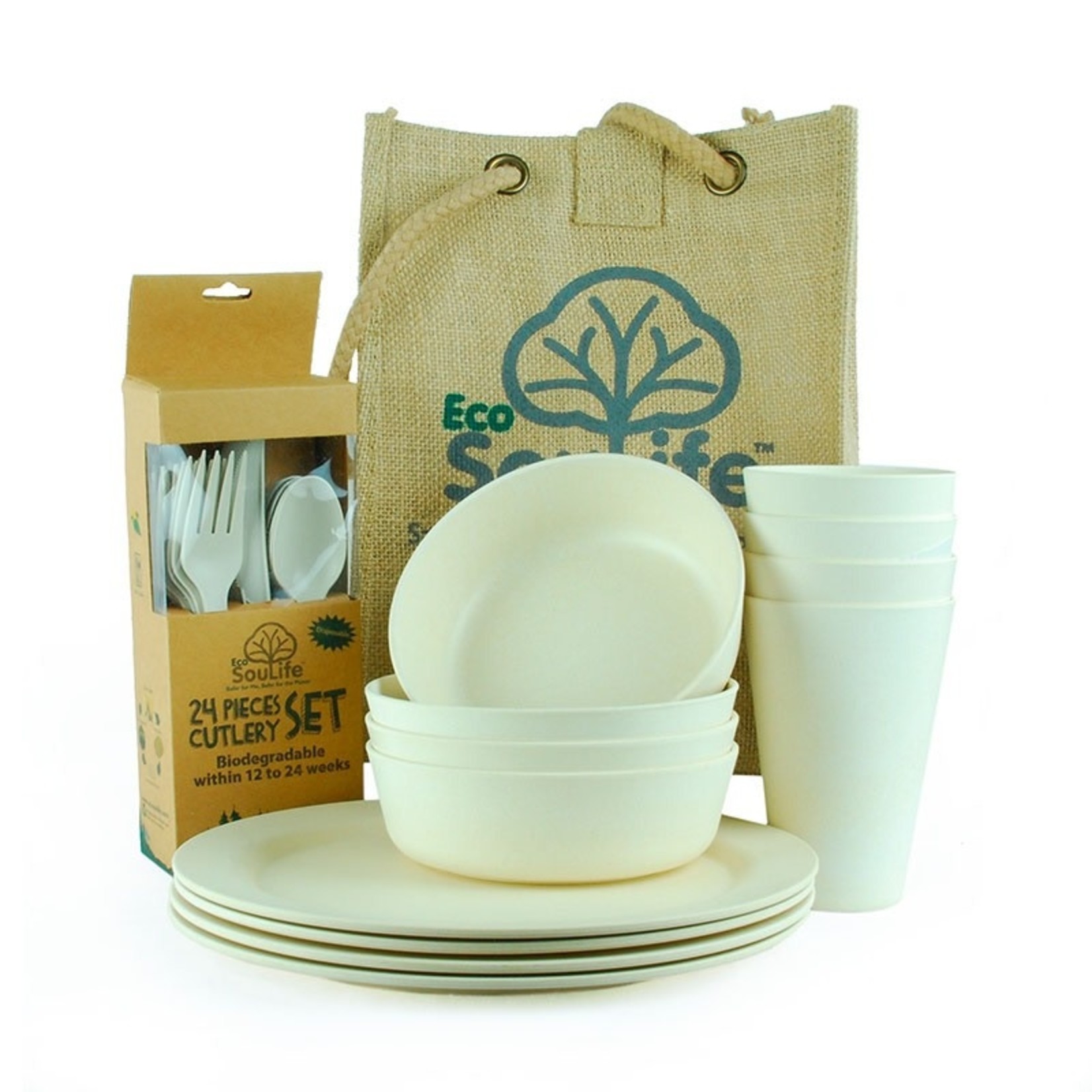 EcoSoulife EcoSoulife Picnic Set 37pcs