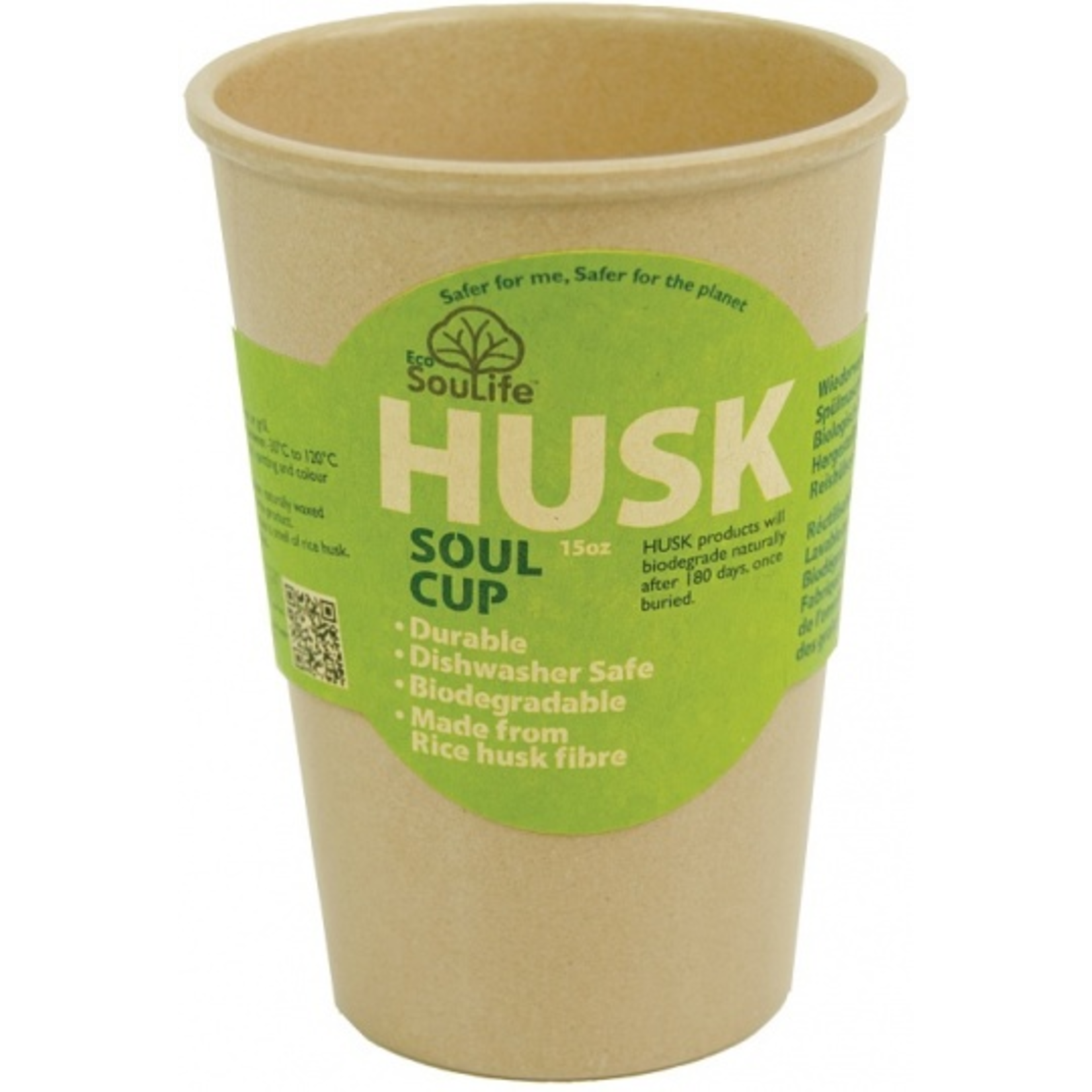 EcoSoulife EcoSoulife Husk Soul Cup 450ml Natural