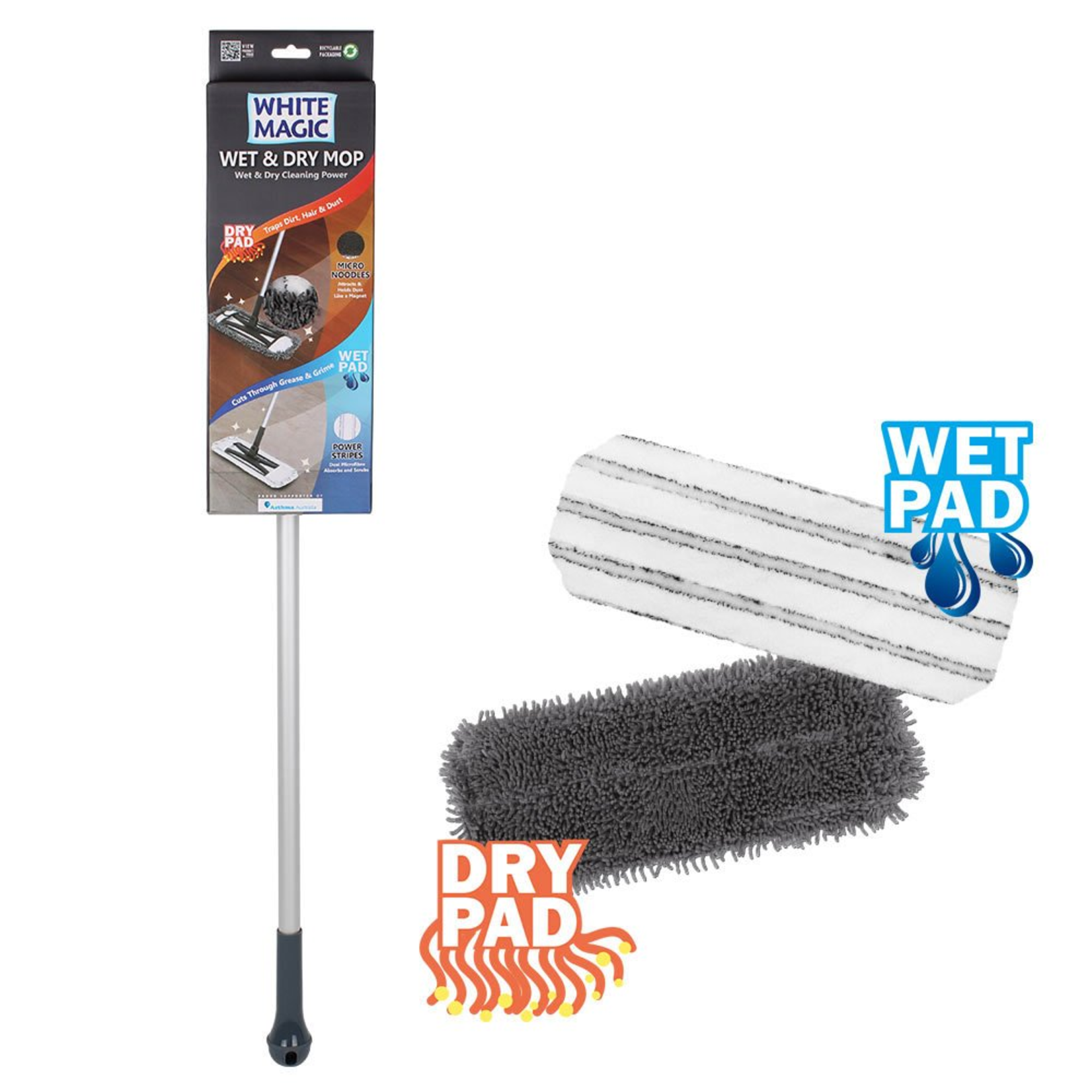 White Magic White Magic Wet & Dry Mop